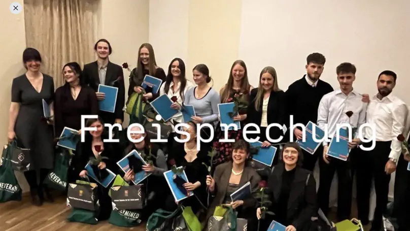 Herzlichen Glückwunsch!